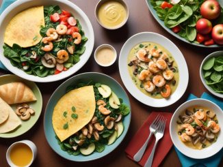 Inspiration för 800 kalori recept som mättar och glädjer illustration