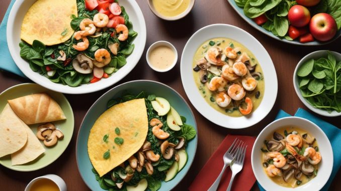 Inspiration för 800 kalori recept som mättar och glädjer illustration