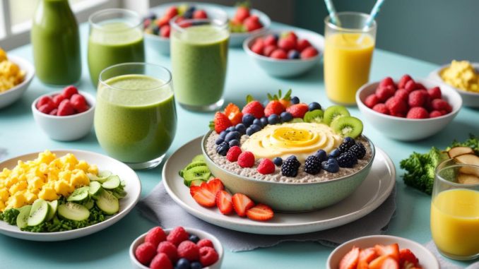Kalorisnåla frukostar som ger energi hela dagen! illustration